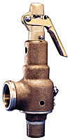 210 PSI Air or Gas Non-Code 2-1/2 Kunkle Pressure Relief Valve 6252FKJ01-NS0210 250# Flg Iron 